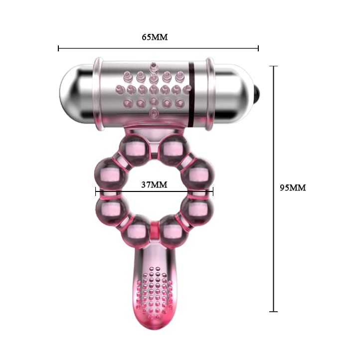 Pleasure Tongue Anillo Vibrador - Image 2